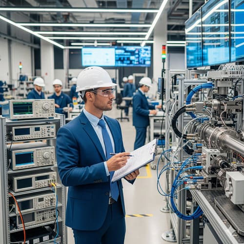 Perito Engenheiro Mecânico realizando inspeção técnica